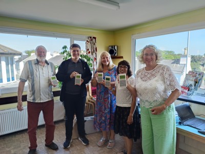 From Left to Right Deryk Ainsworth David Sargent Ruth Douthwaite Mina Patel Deirdre Irvine.