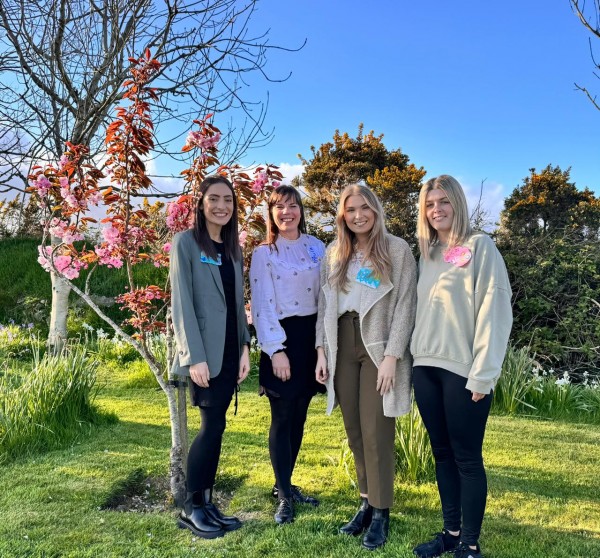 L to R Rhiannon Leece Paula Gelling Caitlin Pinder and Maryann Hatton